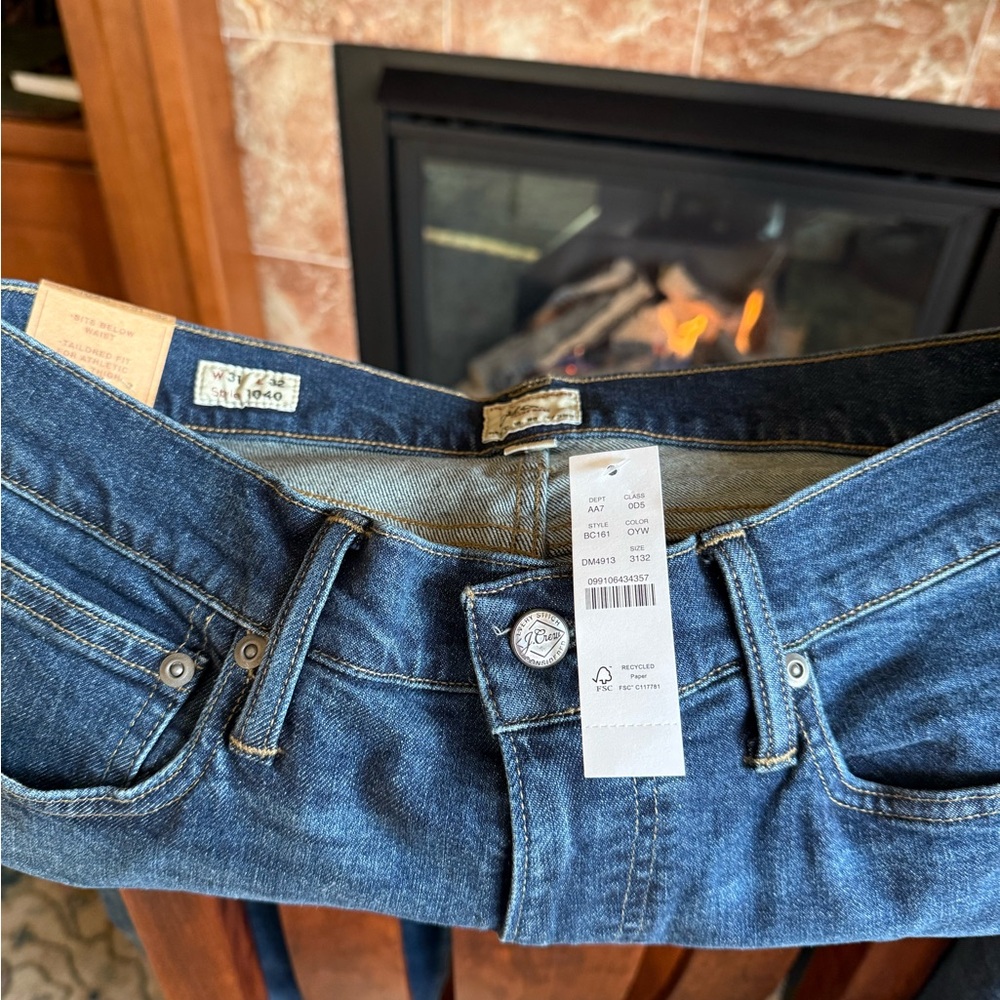 J. Crew Blue Jeans  1040 31x32,  NWT. - Picture 6 of 8
